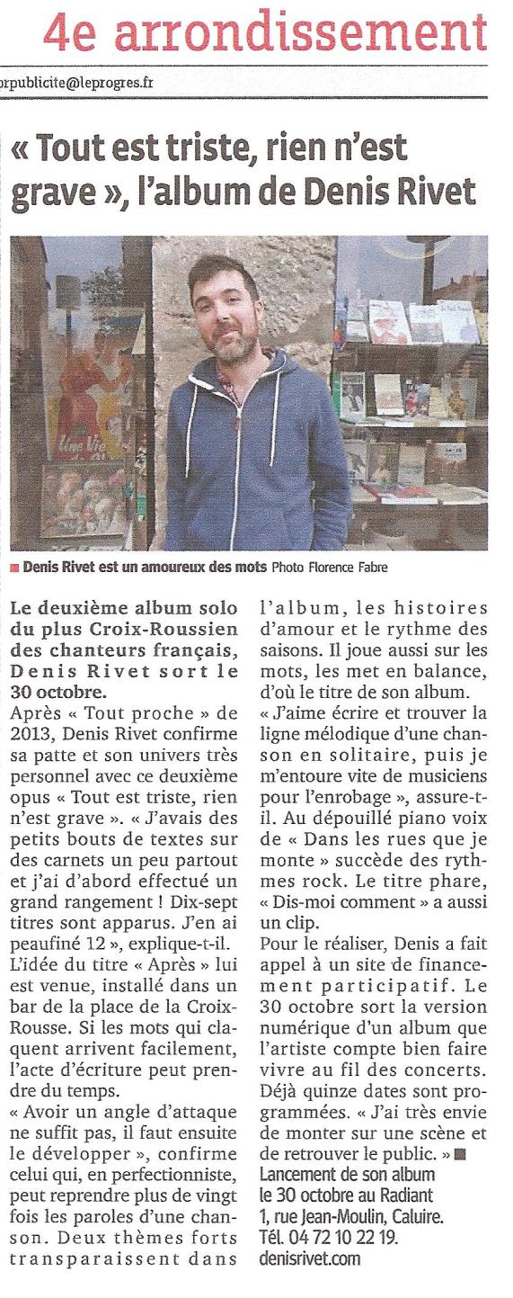 le progrès - denis rivet